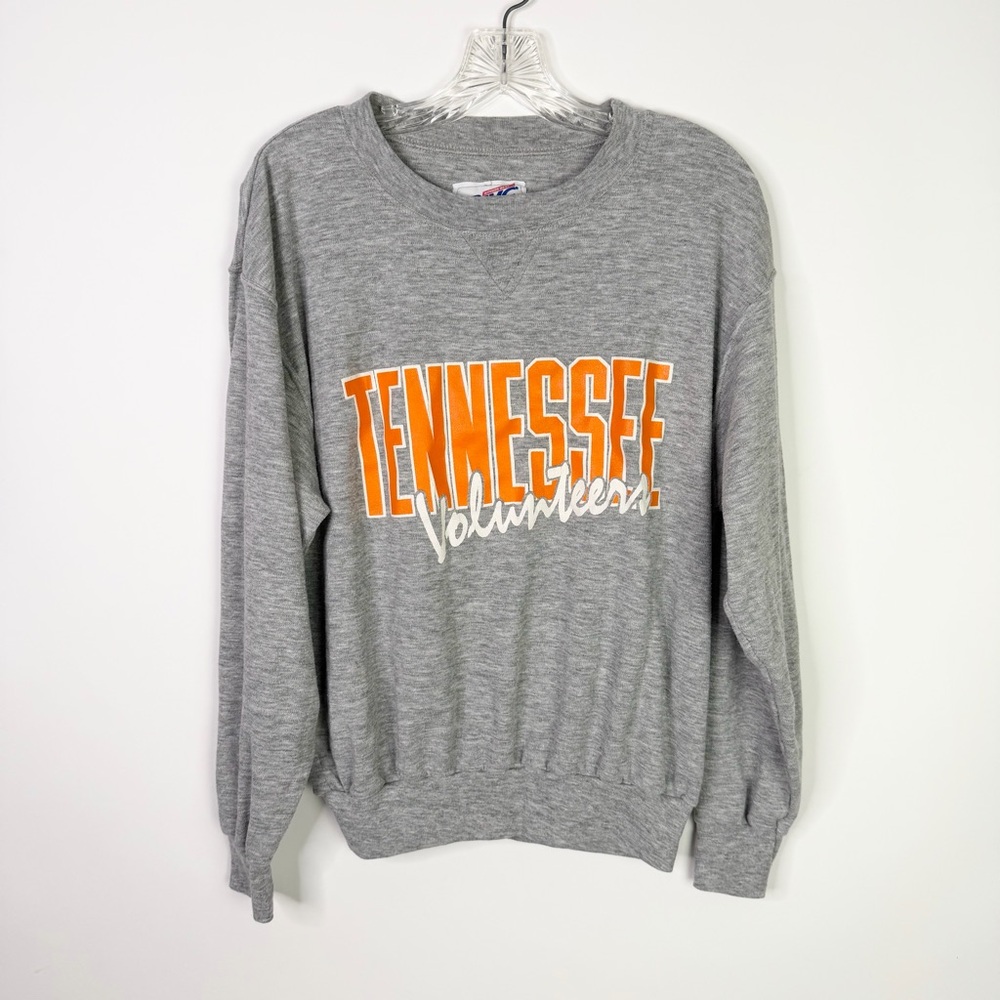 Vintage Tennessee Volunteers Crewneck Sweatshirt Large Women’s Grey 90s